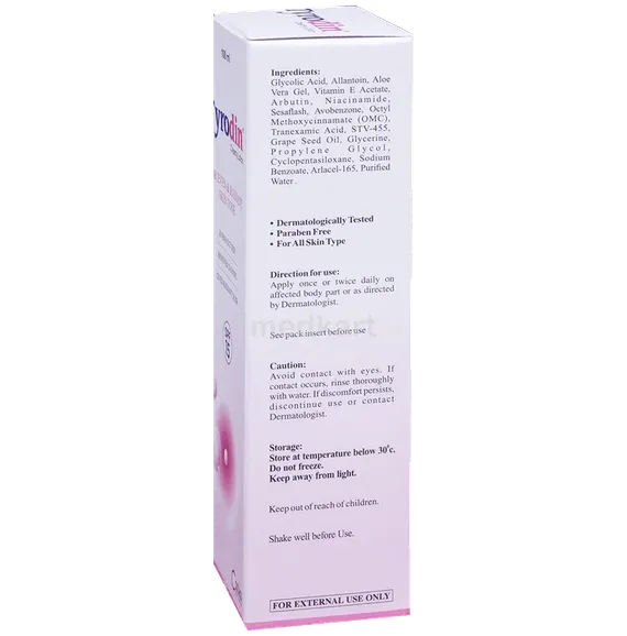 tyrodin creamy lotion 100 ml